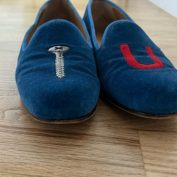 Stubbs & Wootton Screw U Slippers - 7.5 - Picture 3 of 5